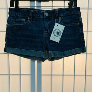 Aeropostale Cuffed Denim Shorts ~ Micro ~ Size 5/6